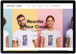 Layout website