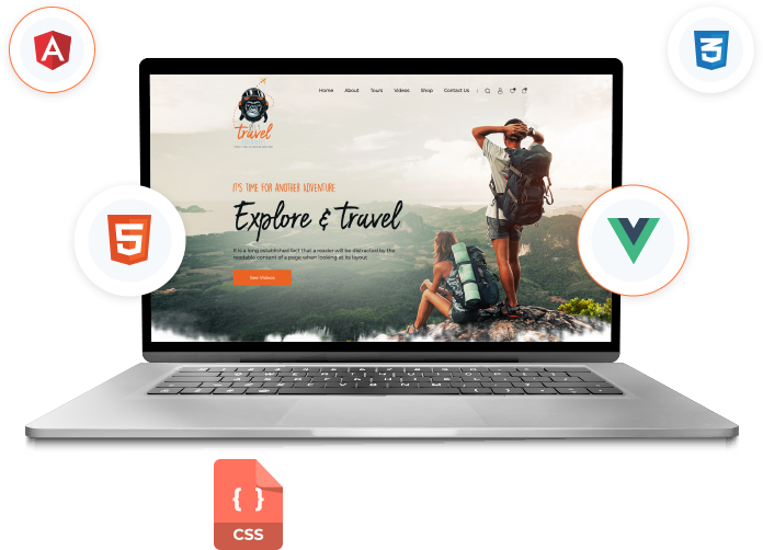 Layout website